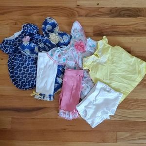 Lot of 9 Month Baby Girl Outfits